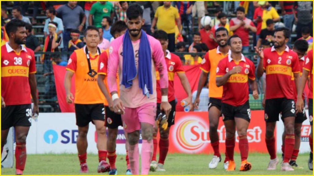 East Bengal FC in action