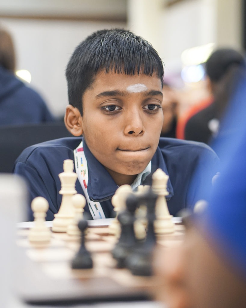 India’s second-youngest Grandmaster R Praggnanandhaa﻿